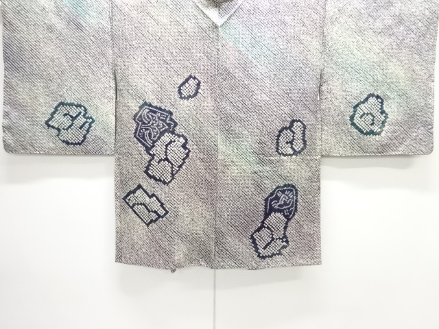 JAPANESE HAORI / UNUSED / ALL SHIBORI / ABSTRACT